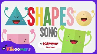 Shapes Song  THE KIBOOMERS Preschool Songs for Circle Time Learning [upl. by Rialb]