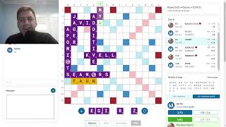 Scrabble game with commentary no247 [upl. by Kelula831]