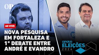 Nova pesquisa em Fortaleza e 1º debate entre André Fernandes e Evandro Leitão  Jogo Político 355 [upl. by Daryn937]