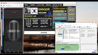 USRP  YSF  ASL  Echolink  SVXlink Crosslink Demo [upl. by Ardnassak]