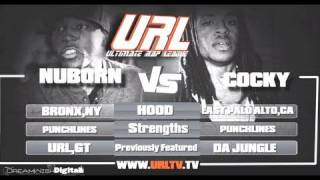 SMACK  URL Presents NUBORN vs COCKY  URLTV [upl. by Eillod]