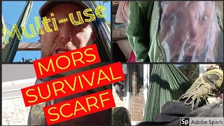 Mors MultiUse Survival Scarf Morskochanski outdoor MYOG [upl. by Ahseiyt784]