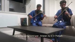 Amaran  Sai Pallavi Intro  Violin Cover by AJ  Amaran  G V Prakash  Ajanthan J  BGM Series [upl. by Sigfrid]