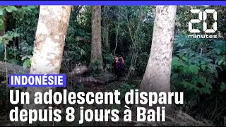 Indonésie  Ce que l’on sait de la disparition d’un adolescent français à Bali [upl. by Oalsinatse34]