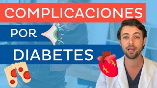 5 Complicaciones por DIABETES ⚠️ ¡Que puedes PREVENIR [upl. by Milzie506]