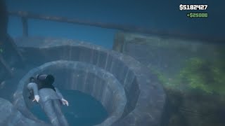 Grand Theft Auto V  SECRET Underwater 25000  LOCATION [upl. by Agarhs]