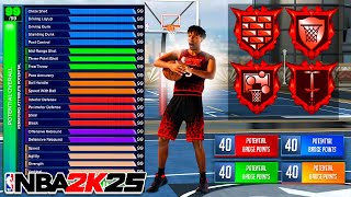 The BEST Shooting Center Build on NBA 2K25 PARKREC5v5 PROAM [upl. by Lucilla]