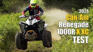 2024 Can Am Renegade 1000R X XC Test Review [upl. by Lukash]