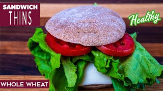 Sourdough Whole Wheat Sandwich Thins [upl. by Landy]