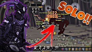 AQW CHAOS AVENGER SOLOING HARD BOSSES [upl. by Osgood632]