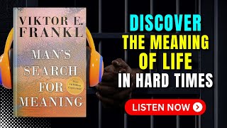 Mans Search for Meaning by Viktor Frankl Audiobook  Book Summary in English [upl. by Khano]