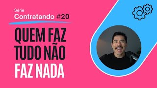 Não confie no PROFISSIONAL FAZ TUDO  Contratando 20 de 23 [upl. by Anaehr]