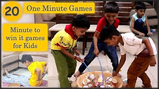 20 One minute games for kids  Kindergarten Games for Small Kids  Motor Skills  Fundoor [upl. by Peisch113]