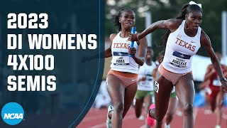 Womens 4x100m relay semifinals  2023 NCAA outdoor track and field championships Heat 3 [upl. by Cadman451]