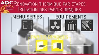 Rénovation thermique performante par étapes  Isolation des parois opaques [upl. by Eirrem208]