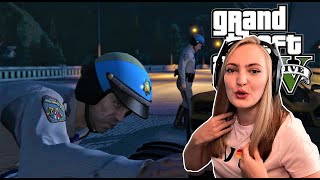 STEALING CARS IN COP DISGUISE  Grand Theft Auto V Blind Playthrough Part 17  Anida [upl. by Niwrad756]