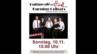 Herford  10 November 2024  Haus unter den Linden HudL  Band quotBurning Guitarsquot  Video [upl. by Burchett847]