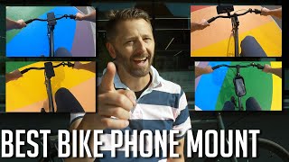 The best phone mounts for your bike  Best options for attaching your phone to your handlebars [upl. by Zurkow]