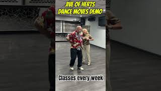 Jive of Herts dance moves demo Twin Double Handed Turns dance dancer rocknroll dancevideo [upl. by Uzzial]