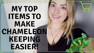 Top Items That Make Owning A Chameleon Easier [upl. by Anerat]