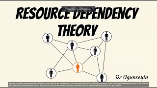 Resource Dependence Theory No Background Music [upl. by Boorman]