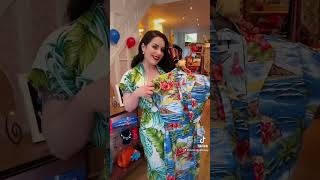 Holiday Outfit Ideas Hawaii Get that Vintage Tiki Style 1950s 1940s Hawaiian Sarong Dress [upl. by Loar]