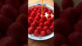 A Traditional French Dessert Strawberry Clafoutis [upl. by Roede]