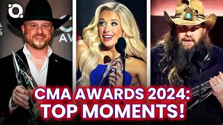 CMA Awards 2024 Epic Moments That Stole the Show ⭐ OSSA [upl. by Yttik]