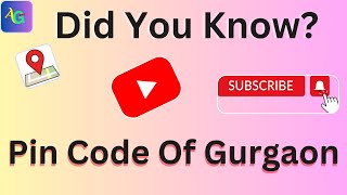 Gurgaon Ka Pin Code Kya Hai  What Is The Pin Zip Code Of Gurgaon  Apna Gao 2M [upl. by Eeliak43]