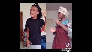 Caltonic Sa bambelela challenge mixed with Tiktok comedy compilation [upl. by Yeniffit393]