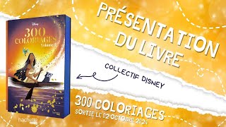 300 coloriages volume 2  Hachette Heroes Disney [upl. by Notsrik342]