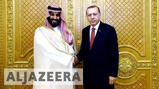 🇹🇷 🇸🇦 Turkeys Erdogan urges Saudi to play main role in solving Gulf crisis [upl. by Lahcear136]