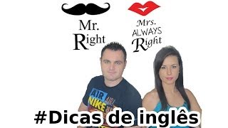 Dicas de inglês 06 Diferenças entre Mr Mrs Miss Ms [upl. by Ashling]