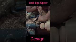 Bed legs design wood carving shorts simpleboyrajesh bedlegsdesign [upl. by Adnaloj]