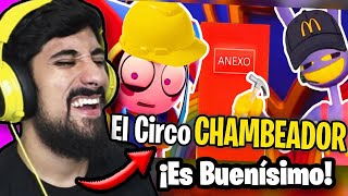 LA ASOMBROSA CHAMBA DIGITAL 😂  REACCIÓN A PARODIA de LEUNAM THE AMAZING DIGITAL CIRCUS [upl. by Chubb]