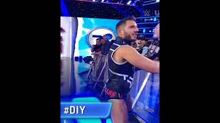 How was Johnny gargano turn as heel  How DIY Became new tag team champions [upl. by Nnyladnarb]