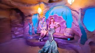 Dottie Meets Ariel at Her Grotto Magic Kingdom Walt Disney World Resort Mothers Day 2023 [upl. by Vanny137]