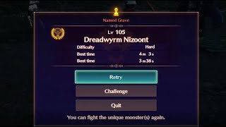 Xenoblade Chronicles 3 Superboss  Dreadwyrm Nizoont Hard Lv170 [upl. by Agarhs457]