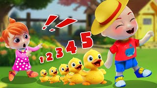 Five Little Ducks  Bingo  Cocomelon Nursery Rhymes amp Kids Songs  Super Simple Songs [upl. by Jemimah816]