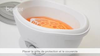 Guide dutilisation du Bain de Paraffine Beurer MP 70 [upl. by Draned76]