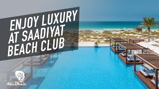 Find tranquility at Saadiyat beach Abu Dhabi  Experience Abu Dhabi [upl. by Farrah]