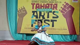 നാടോടിനൃത്തംKUHS ARTFEST INTER ZONE 2024 OLLUR [upl. by Atsok]