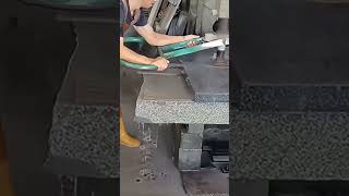 Granite Slab Polishing Process  Unique tools to boost efficiency and streamline work [upl. by Vyky]