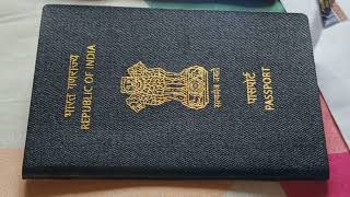 Indian Passport Unboxing  How to get Passport in 2024 [upl. by Mosi325]