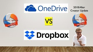 One Drive Vs Dropbox Full Cloud Sync 2018 See ALL your files wOneDrive [upl. by Telimay]