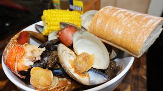 Clam bake who the jets play week 8 new england patriots and we are doing a indoor Clam bake [upl. by Chantalle]