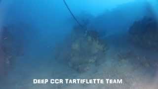 plongée tombant corailleurs cavalaire deep ccr tartiflette team [upl. by Ahgiel]