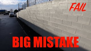 Failing Retaining Wall Inspection [upl. by Hajile]