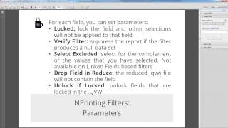 NPrinting Basic Technical Training Video 10022014 [upl. by Ocire]