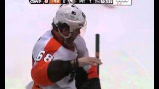 Legend has Returned to Pittsburgh  Jaromir Jagr scores a beauty [upl. by Arther1]